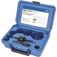 Premium Electrician's Holesaw Kit, 8 Pieces Haskins Industrial Inc.