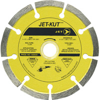 Lame &agrave; diamant segment&eacute;e de premi&egrave;re qualit&eacute; JET- KUT Haskins Industrial Inc.