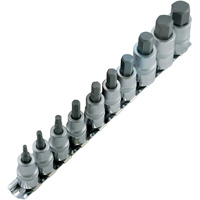 Jeu de douilles m&eacute;triques HSW3812-10M, Hexagonale, Prise 1/2"/3/8", 10 mr Haskins Industrial Inc.