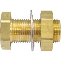 Anchor Coupling, Brass, 3/8" Dia. Haskins Industrial Inc.