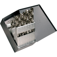 Drill Sets, 29 Pieces, High Speed Steel Haskins Industrial Inc.
