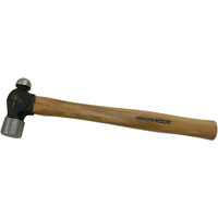 Heavy-Duty Ball Pein Hammer, 8 oz. Head Weight, Plain Face, Wood Handle Haskins Industrial Inc.