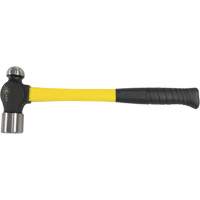 BP-16F Fibreglass Handle Ball Pein Hammer, 16 oz. Head Weight, Plain Face, Cushion Handle Haskins Industrial Inc.
