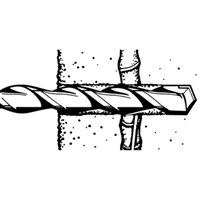 Coupe-barres d'armature rotatifs, 3/8", Tige SDS-Plus, Carbure Haskins Industrial Inc.