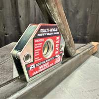 Magnetic Welding Squares, 4-3/8" L x 3/4" W x 3" H, 55 lbs. Haskins Industrial Inc.