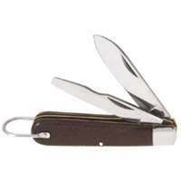 2-Blade Pocket Knife, 2-1/2" Blade, Carbon Steel Blade, Plastic Handle Haskins Industrial Inc.