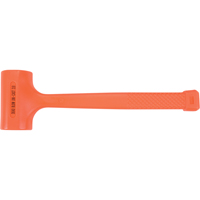 Dead Blow Hammer, 32 oz., Textured Grip, 13-1/4" L Haskins Industrial Inc.