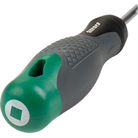 Square Tip Screwdriver, #1 Tip, Round Haskins Industrial Inc.
