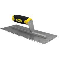 Truelles dent&eacute;es avec prise Ergo-Grip pour lapplication des adh&eacute;sifs Haskins Industrial Inc.