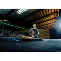 Angle Grinder, 7", 120 V, 8450 RPM Haskins Industrial Inc.