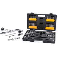 SAE/Metric Ratcheting Tap & Die Set, 77 Pieces Haskins Industrial Inc.
