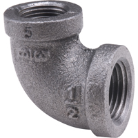 Coudes de r&eacute;duction 90°, Galvanis&eacute;, 3/4" x 1/2" Haskins Industrial Inc.