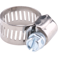 Reusable Zinc Plated Stainless Steel Clamp, Min Dia. 5/16", Max Dia. 7/8" Haskins Industrial Inc.