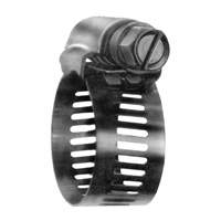 Hose Clamps - Stainless Steel Band & Screw, Min Dia. 0.563, Max Dia. 1-1/4" Haskins Industrial Inc.