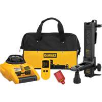 Interior and Exterior Rotary Laser Level Kit, 150' (45 m), 635 Nm Haskins Industrial Inc.