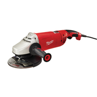 Meuleuse &agrave; grand angle sans blocage avec prise &agrave; g&acirc;chette, 7"/9", 120 V, 15 A, 6000 Tr/min Haskins Industrial Inc.