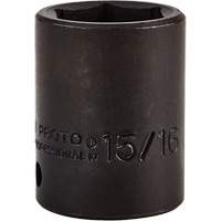 Douille, Chocs, 15/16", Prise 1/2", 6 pans Haskins Industrial Inc.