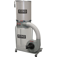 Dust Collectors with Canister Filter, 38" x 27" x 70" Haskins Industrial Inc.