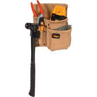 Demi-Tablier De Menuisier, Porte-outil multiple, Cuir, 4 Poches Haskins Industrial Inc.