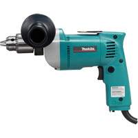 Variable Speed Drill, 1/2" Chuck, 6.5 A, 120 V, 0-550 RPM, Keyed Chuck Haskins Industrial Inc.