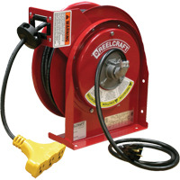 Cord Reels, 45', SJEOOW, 12 Gauge, 15 A Haskins Industrial Inc.