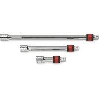3-Piece 1/4" Drive Locking Extension Set Haskins Industrial Inc.