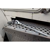 24-Tooth Quick Release Teardrop Ratchet, 3/4" Drive, Plain Handle Haskins Industrial Inc.