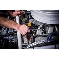 12-Point Long Pattern Wrench Set with Tool Roll, Combination, 15 Pieces, Imperial Haskins Industrial Inc.