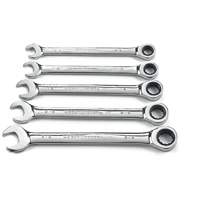 72-Tooth 12 Point Ratcheting SAE Wrench Set, Combination, 5 Pieces, Imperial Haskins Industrial Inc.