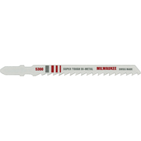 Lame de scie sauteuse, Bim&eacute;tal, Tige en T, 4" lo, 6 dents par pouce Haskins Industrial Inc.