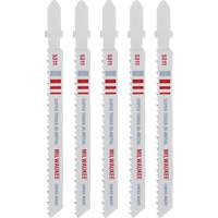 Lame de scie sauteuse, Bim&eacute;tal, Tige en T, 4" lo, 10 dents par pouce Haskins Industrial Inc.