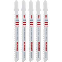 Lame de scie sauteuse, Bim&eacute;tal, Tige en T, 4" lo, 8 dents par pouce Haskins Industrial Inc.