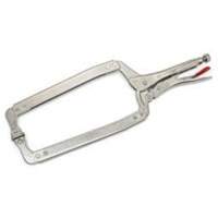 Locking C-Clamp with Swivel Pads, 18" Length, C-Clamp Haskins Industrial Inc.