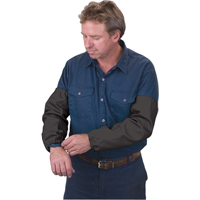 Flame Retardant Sleeves, 23" L, Black Haskins Industrial Inc.