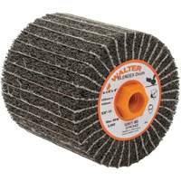 Two-In-One Finishing Drums, 4-1/4" Dia. x 4" W, 5/8"-11 Arbor, 80 Grit Haskins Industrial Inc.