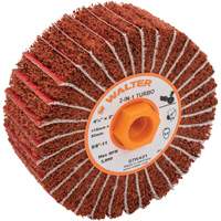 Tambours turbo Two-In-One, 4-1/2" dia. x 2" la, 5/8"-11 Arbre, Grain 60 Haskins Industrial Inc.