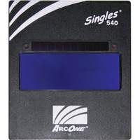 ArcOne&reg; Singles&reg; High Definition Auto-Darkening Welding Lens, 5" W x 4" H Viewing Area, For Use With ArcOne&reg; Haskins Industrial Inc.