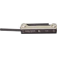 Folding Hex Key Set, 7 Pcs., Metric Haskins Industrial Inc.