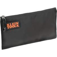 Pochette pour outils avec fermeture &agrave; glissi&egrave;re, Nylon balistique, 1 pochettes, Noir Haskins Industrial Inc.
