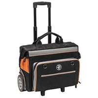 Sac &agrave; outils roulant Tradesman Pro, Polyester balistique, 24 pochettes, Noir/Orange Haskins Industrial Inc.