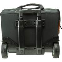 Sac &agrave; outils roulant Tradesman Pro, Polyester balistique, 24 pochettes, Noir/Orange Haskins Industrial Inc.