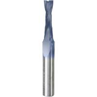 Up Spiral Router Bit, 1/4" Dia., 1" Carbide Height, 2-1/2" L, 1/4" Shank Haskins Industrial Inc.