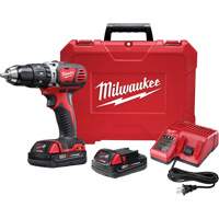 M18 Cordless Compact Hammer Drill/Driver Kit, 1/2" Chuck, 18 V Haskins Industrial Inc.