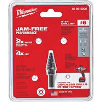 Foret &eacute;tag&eacute; no 6, 3/8" - 1/2", Incr&eacute;ments de 1/16", Acier rapide Haskins Industrial Inc.