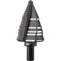 #12 Step Drill Bit, 7/8" - 1-3/8" , High Speed Steel Haskins Industrial Inc.