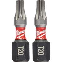 Forets &agrave; chocs Shockwave, Torx, T-20, Prise 1/4" Haskins Industrial Inc.