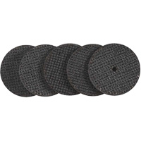 Reinforced Cut-Off Wheels, 1-1/2" x 0.045", None Arbor, Type 1, Aluminum Oxide, 40000 RPM Haskins Industrial Inc.