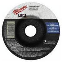 Grinding Wheel, 4-1/2" x 1/4", 7/8" Arbor, Aluminum Oxide, Type 27 Haskins Industrial Inc.