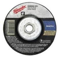 Grinding Wheel, 4-1/2" x 1/4", 5/8"-11 Arbor, Zirconium, Type 27 Haskins Industrial Inc.