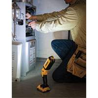 Max Cordless Hand-Held Area Light, LED, 500 Lumens, 3 Hrs. Run Time, Rechargeable Batteries, Not Included Haskins Industrial Inc.